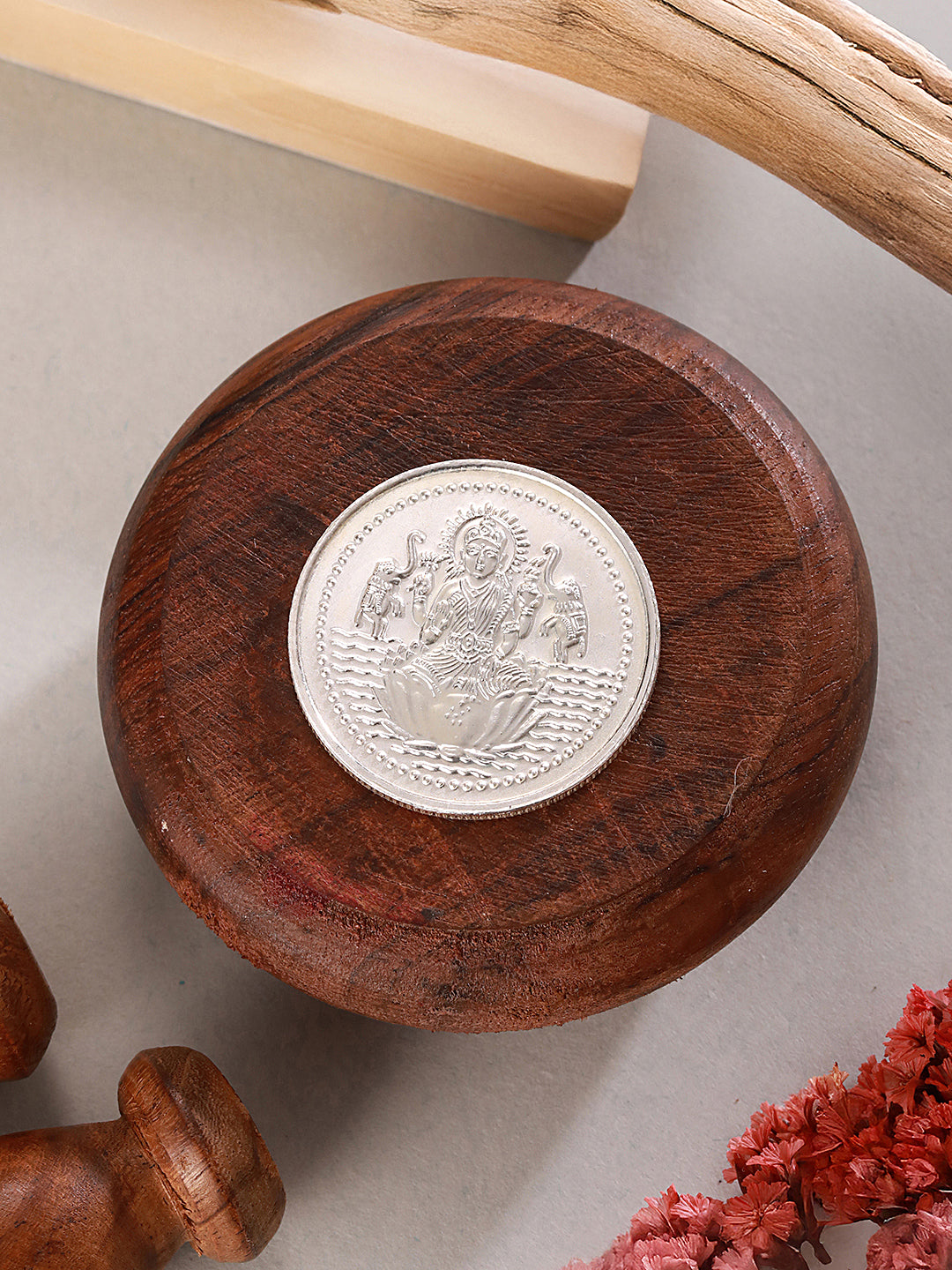 Shri Laxmi 10 gram 999 Round Silver Coin